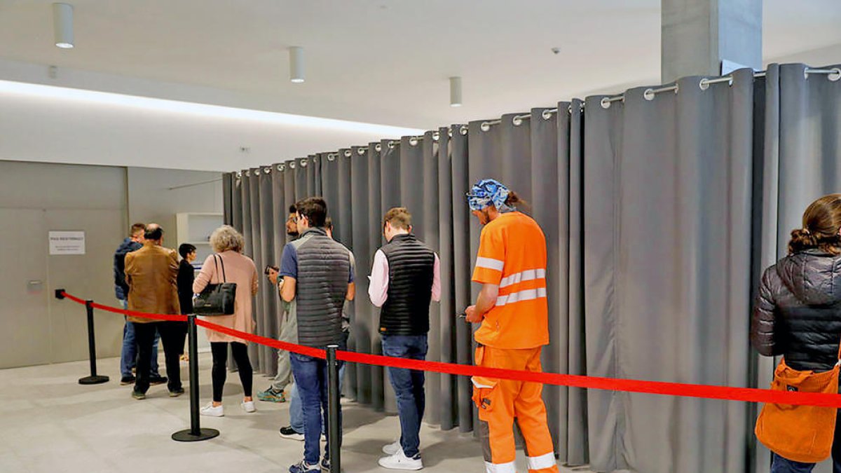 Cues per dipositar el vot judicial el passat abril.