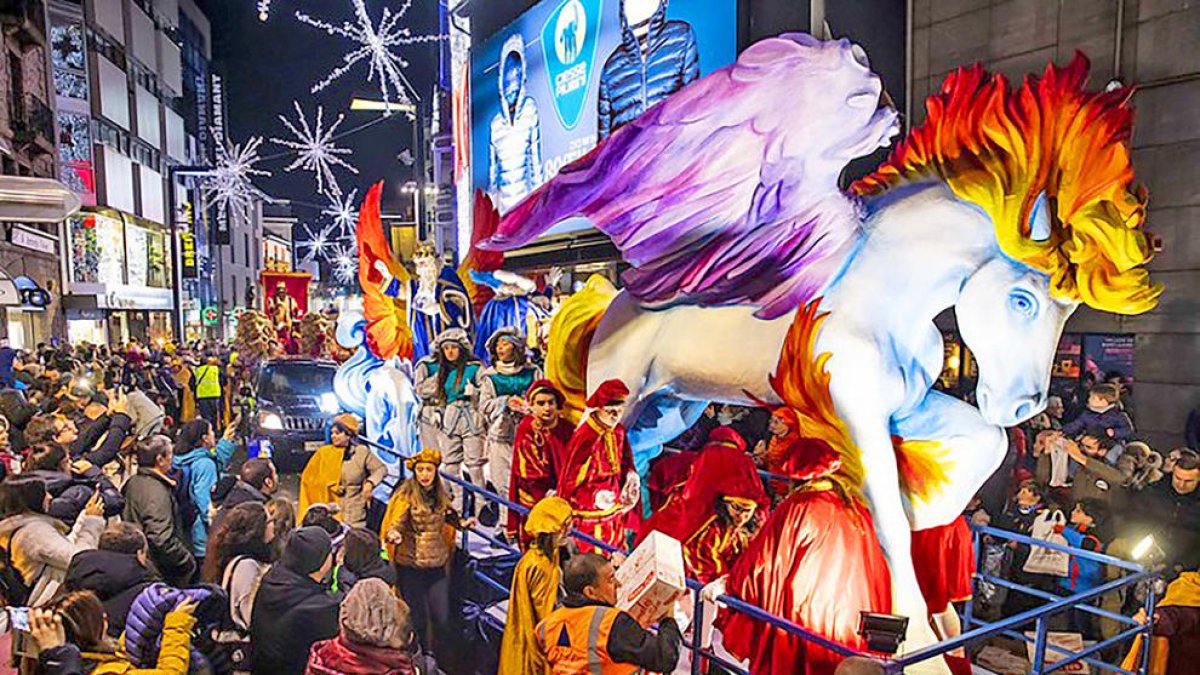 Cavalcada conjunta de l'any passat.