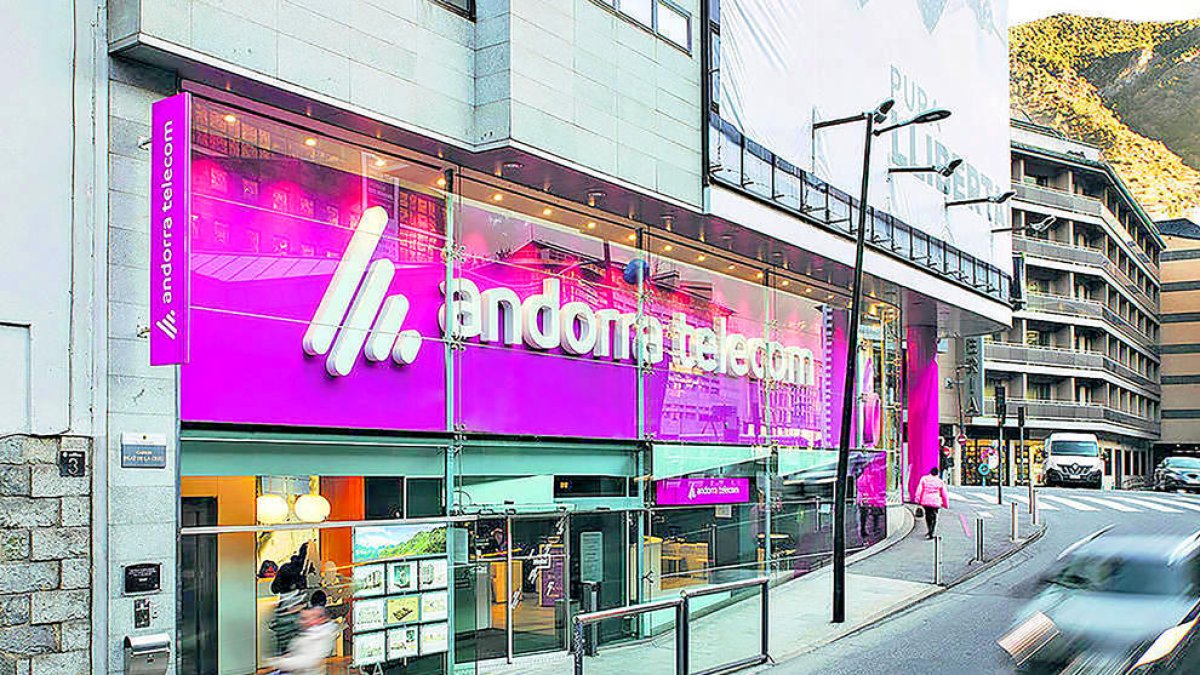 La seu actual d'Andorra Telecom.