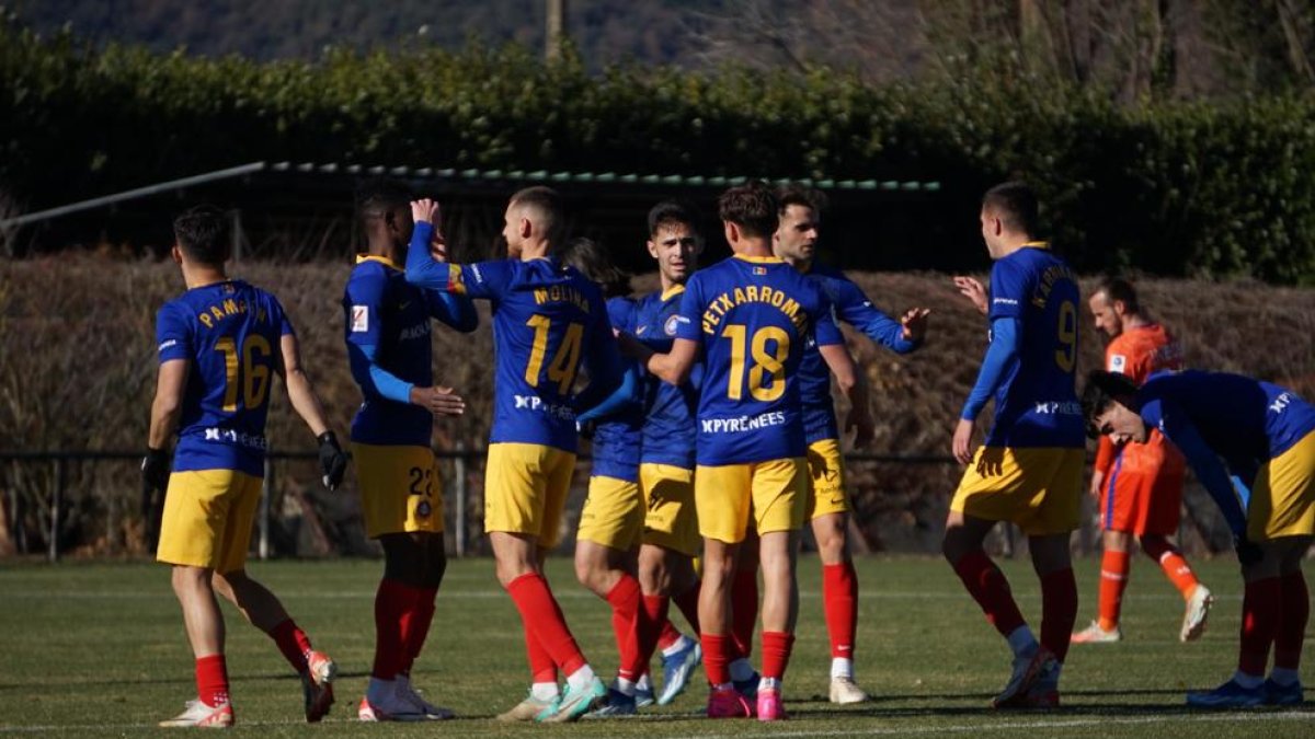 FC Andorra a la Royal Verd, a la Garrotxa