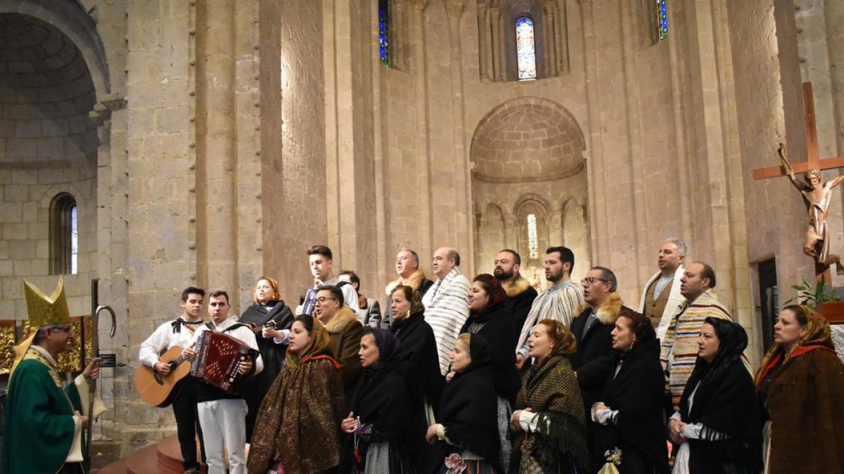 Les Janeiras a la catedral de la Seu d'Urgell