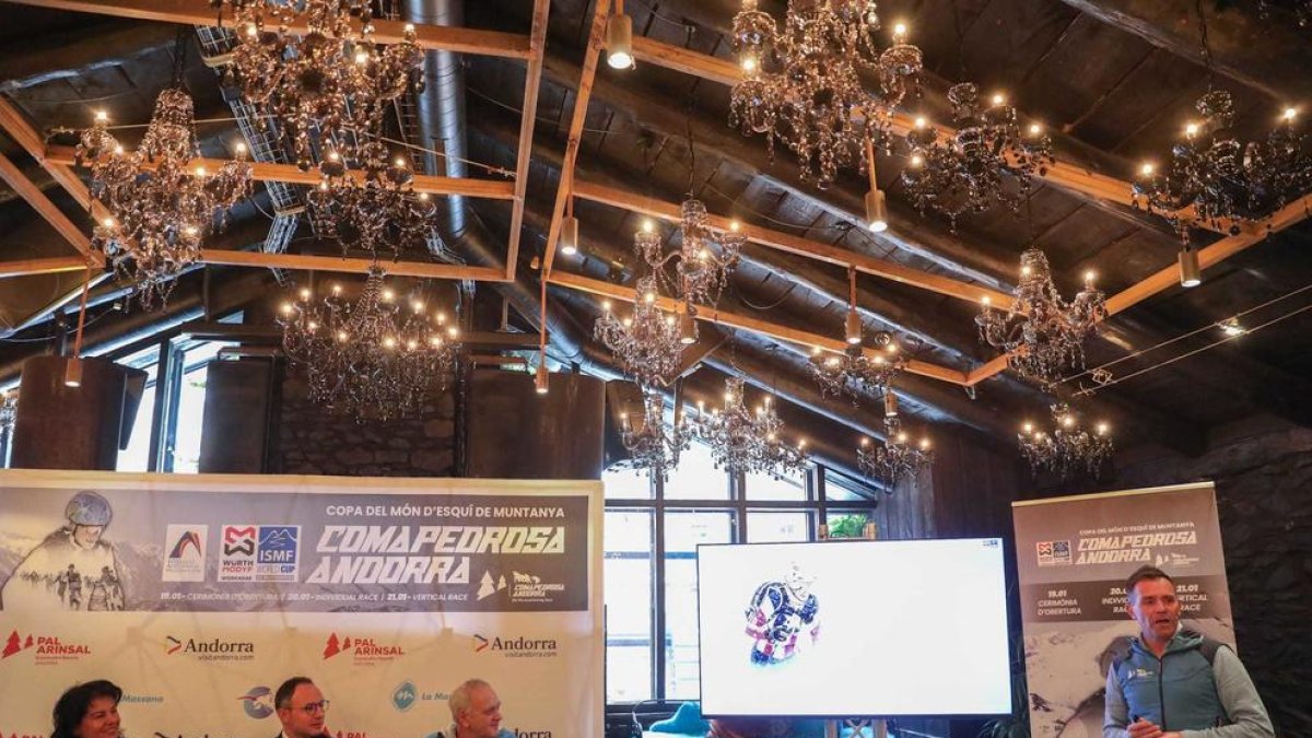 Presentació de la Copa del Món d'esquí aquest migdia