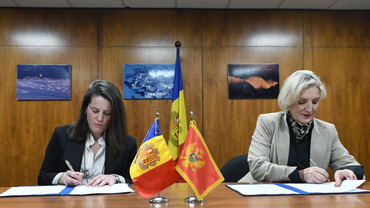 Souque i Peranovic durant la rúbrica del text