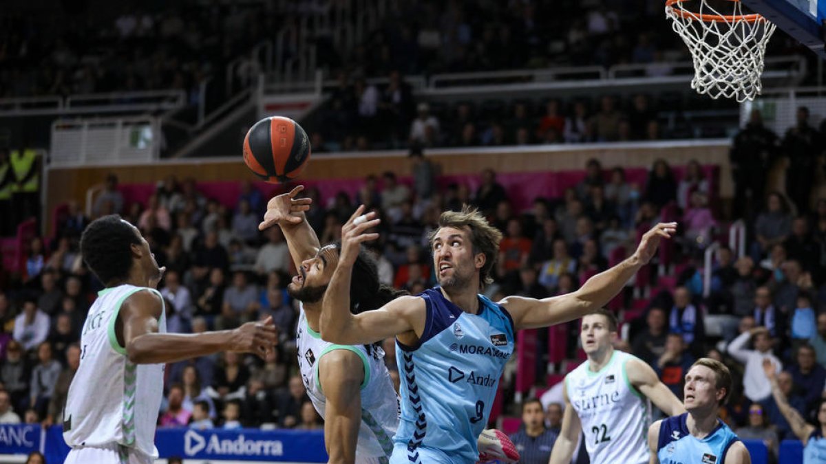 El MoraBanc s'imposa per 87-76 al Surne Bilbao Basket