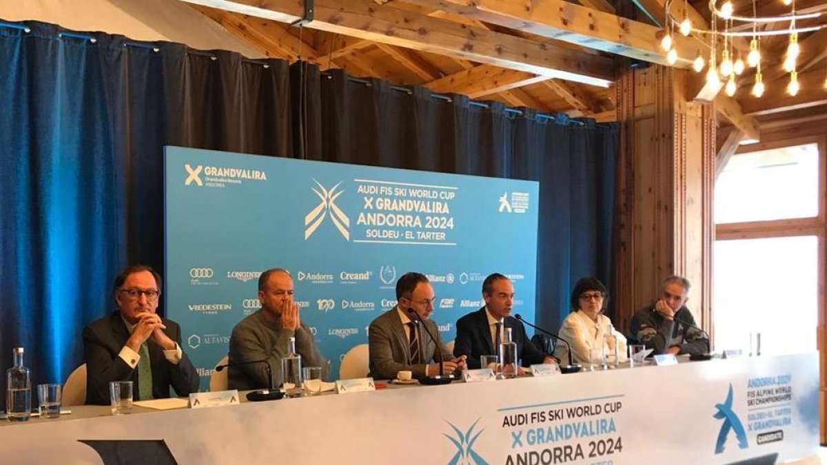 Presentació de la Copa del Món femenina d'esquí alpí