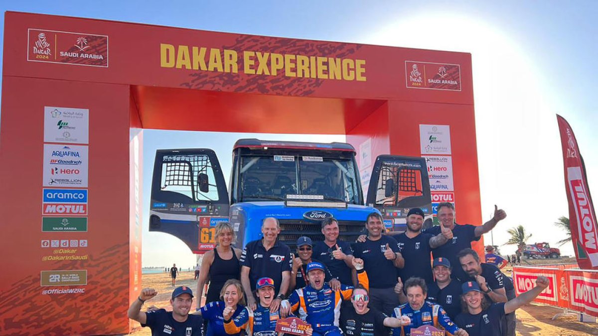 Albert Llovera ha completat el Dakar 2024