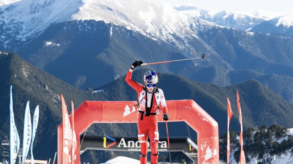 El suís Rémi Bonet a l'arribada