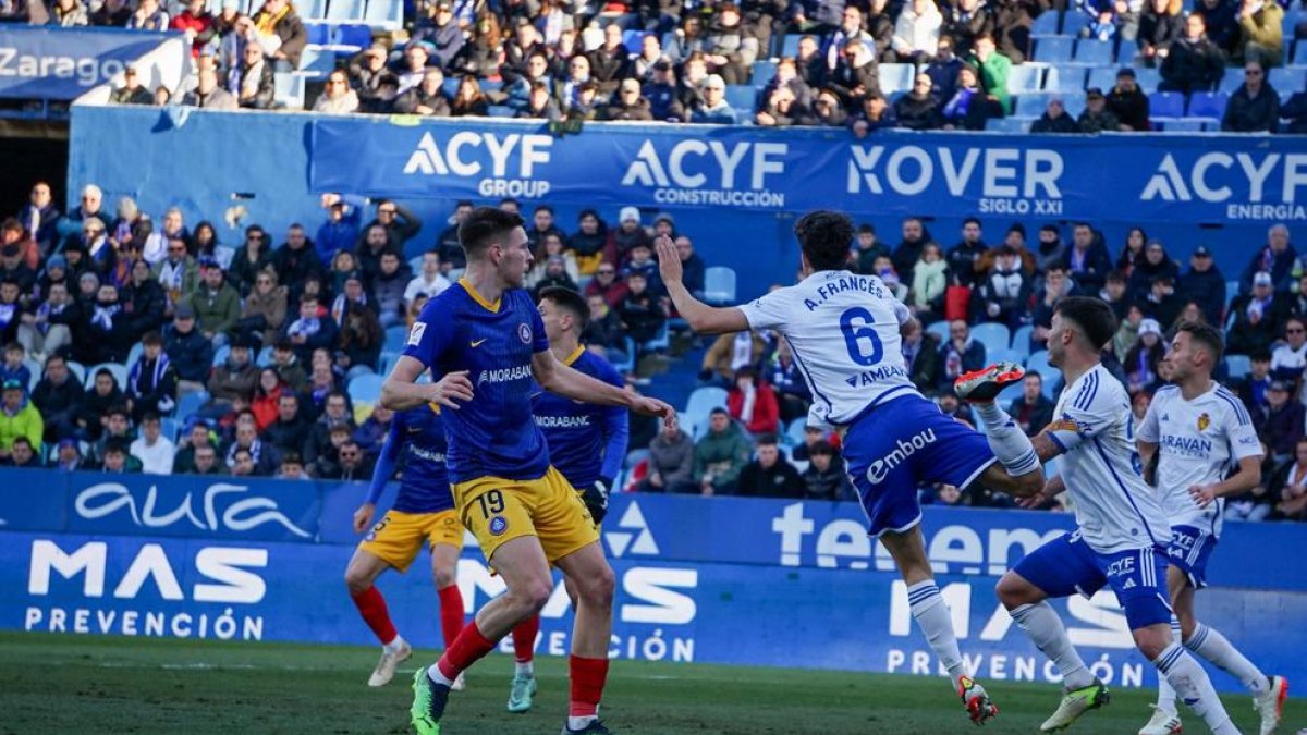 Derrota de l'FC Andorra contra el Saragossa