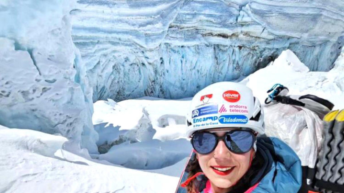L'alpinista Stefi Troguet.