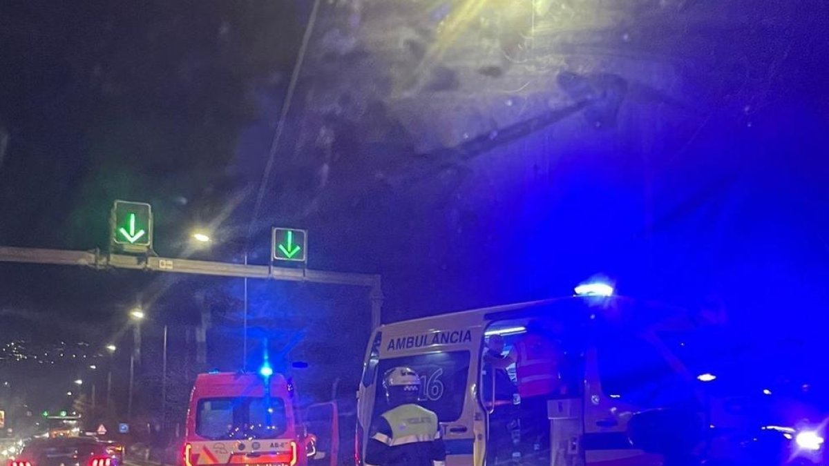 Accident a l'avinguda Salou
