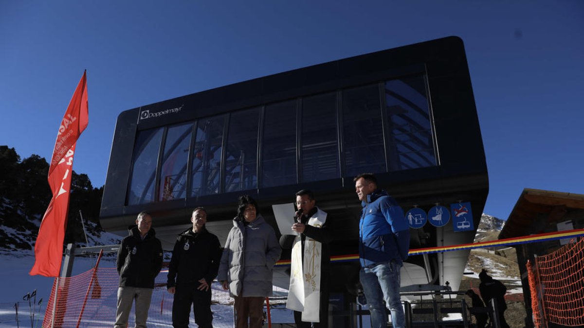 Inauguració i benedicció telecadira Port Negre