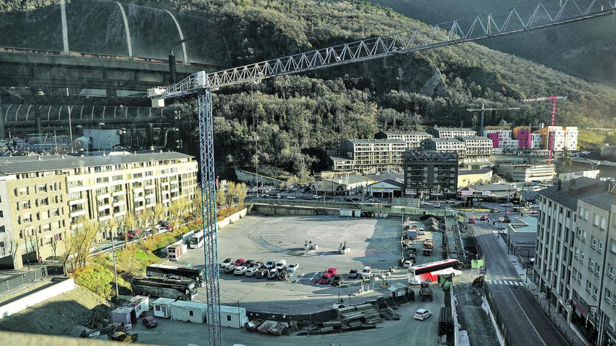 El terreny de Prada Casadet.