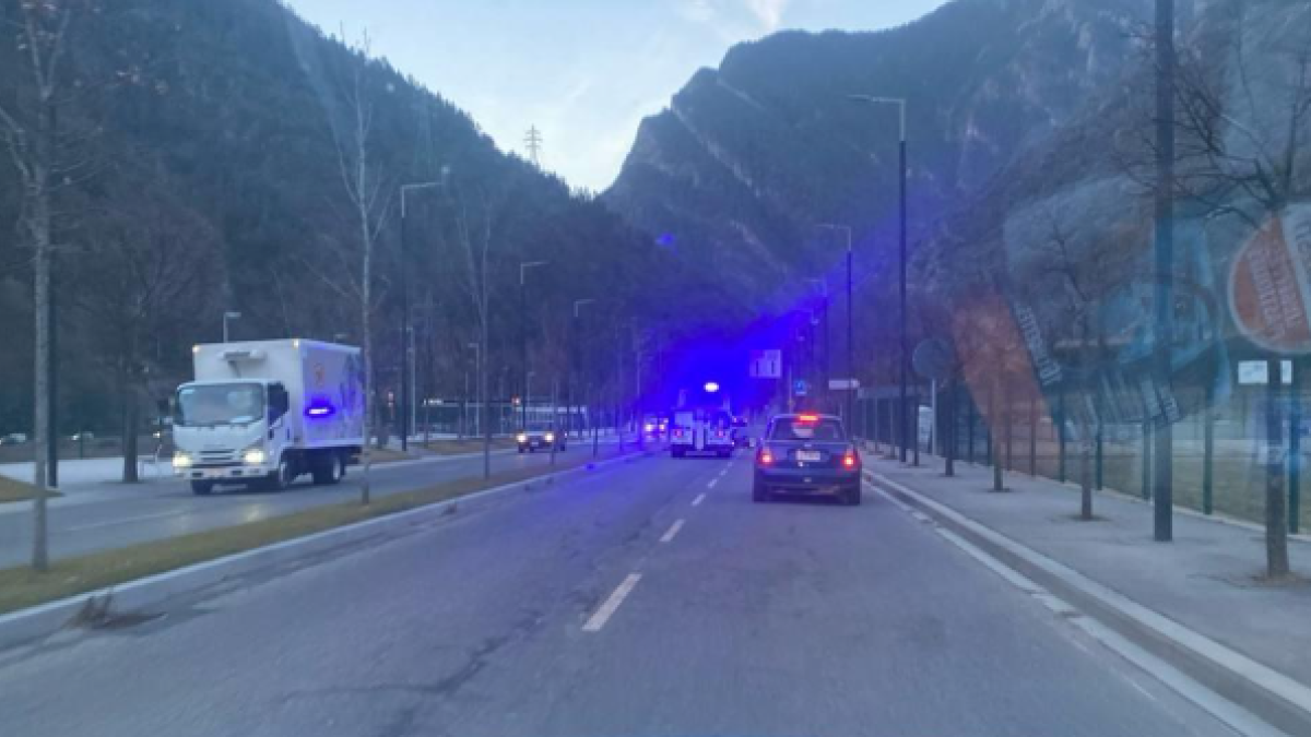 Lloc de l'accident aquest matí