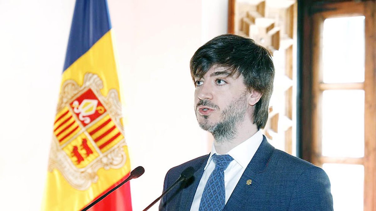 Carles Ensenyat, a la trobada de consellers per la Constitució.