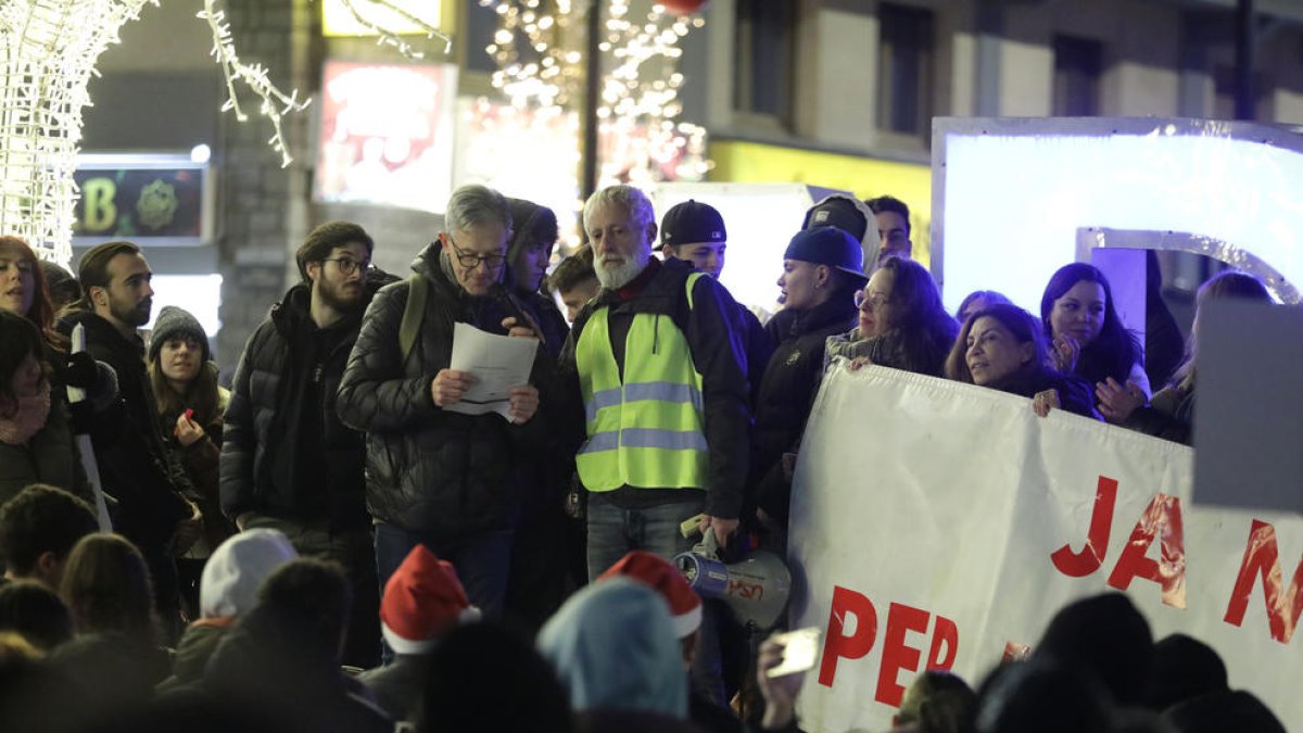Una manifestació per l'habitatge.