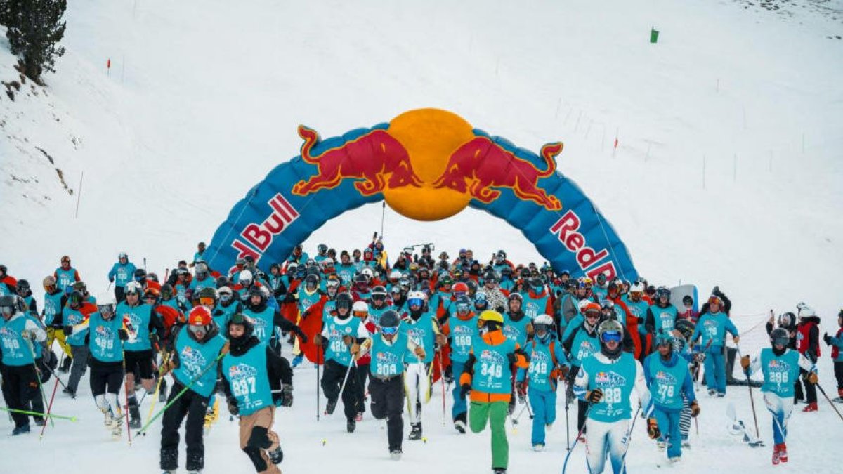 Esquiadors participants.