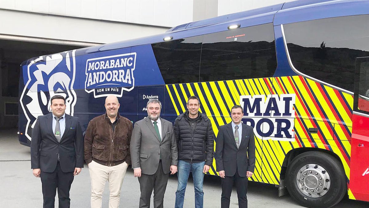 Nou autocar del MoraBanc Andorra