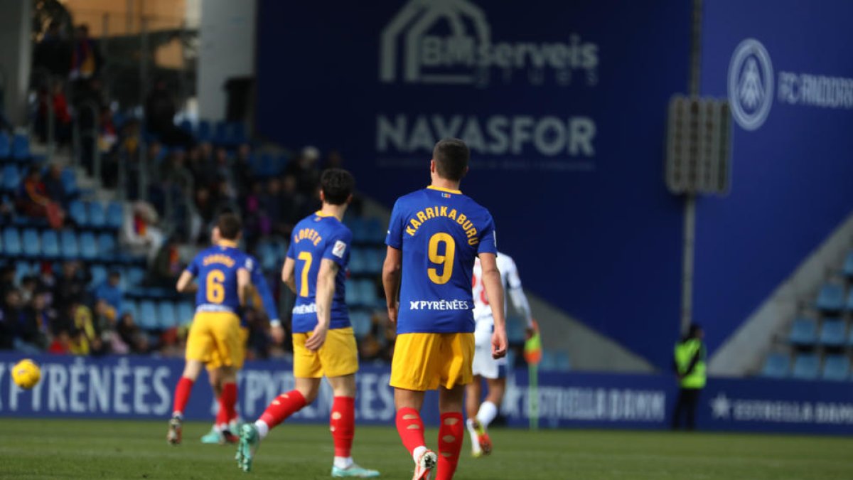Un partit anterior.