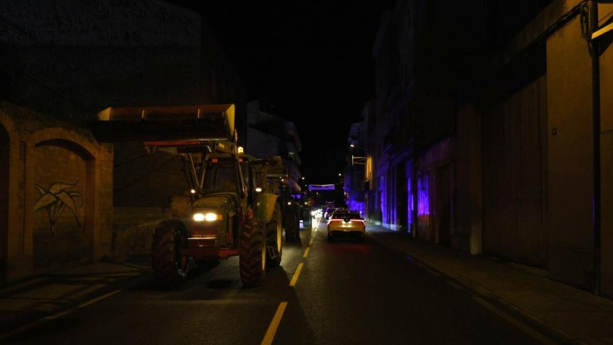 Tractorada a Ponts