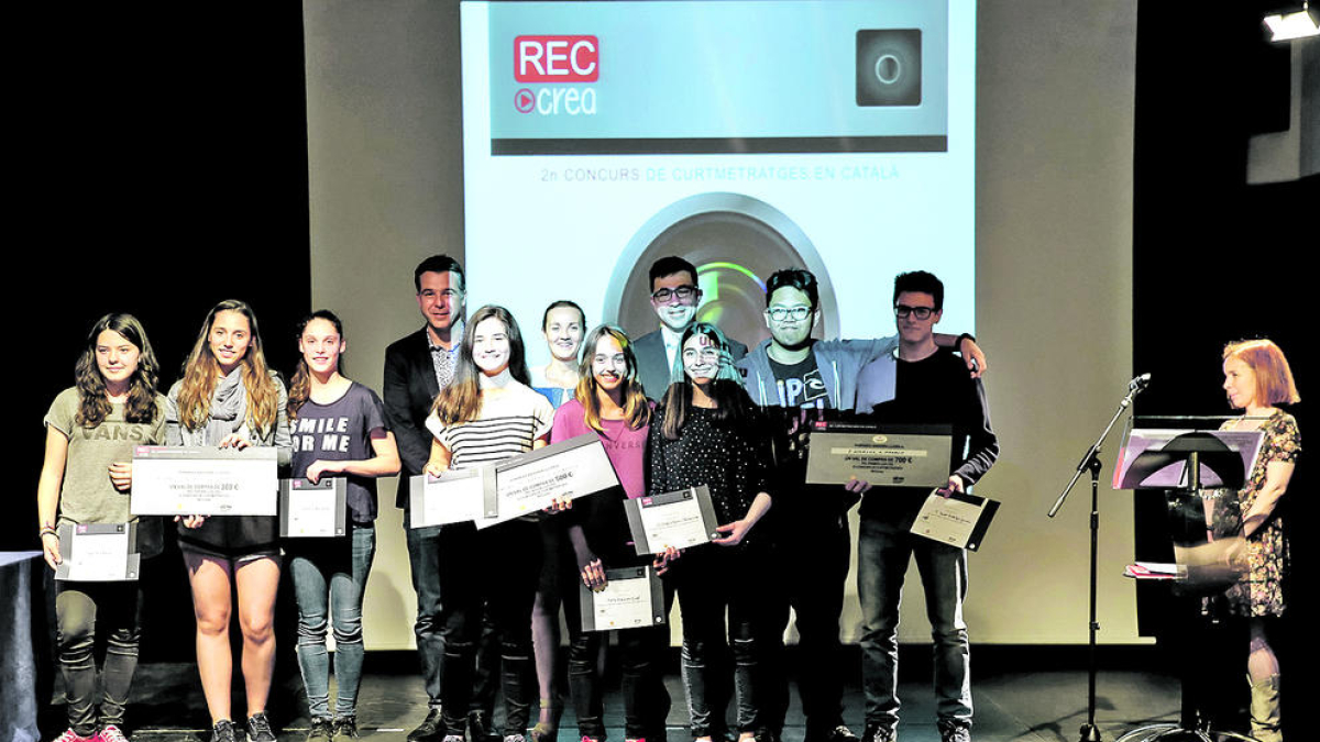 Segona edició del concurs RECrea, el 2016.