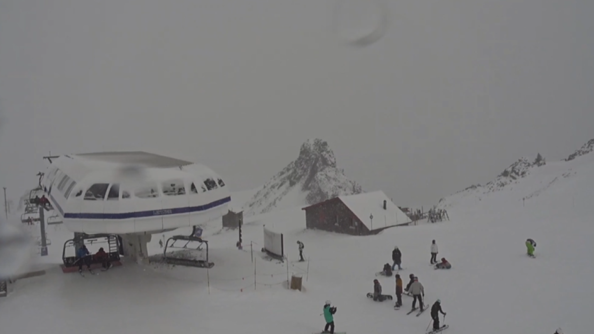 Estat de les pistes a Arcalís aquest migdia