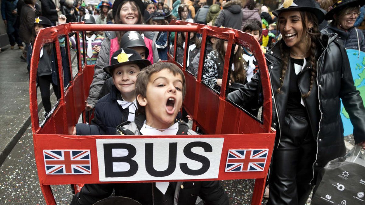 Carnestoltes infantil a la Massana.