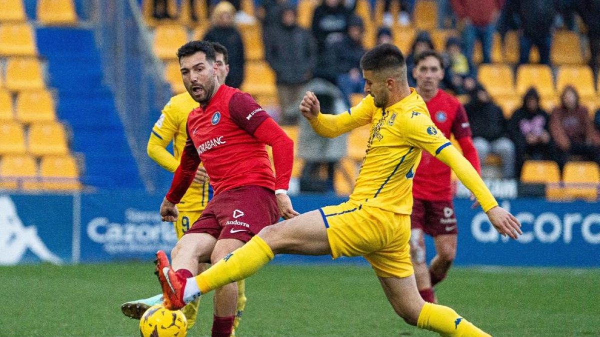 Derrota de l'FC Andorra contra l'Alcorcón