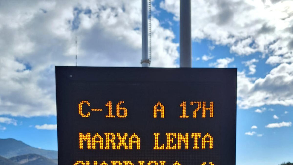 Una protesta recent a l'N-145.