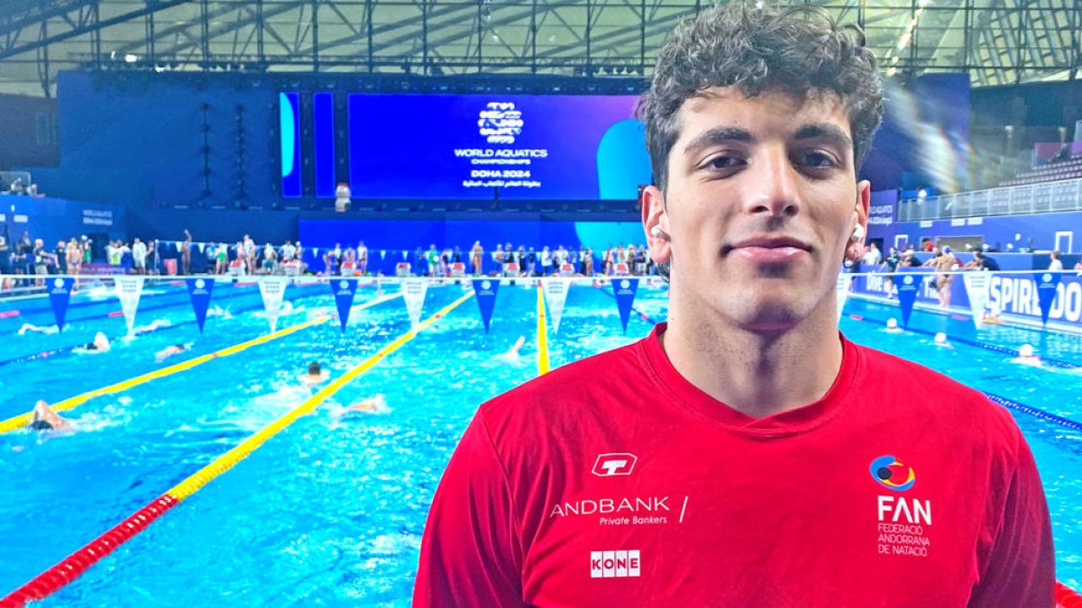 Patrick Pelegrina a Doha.