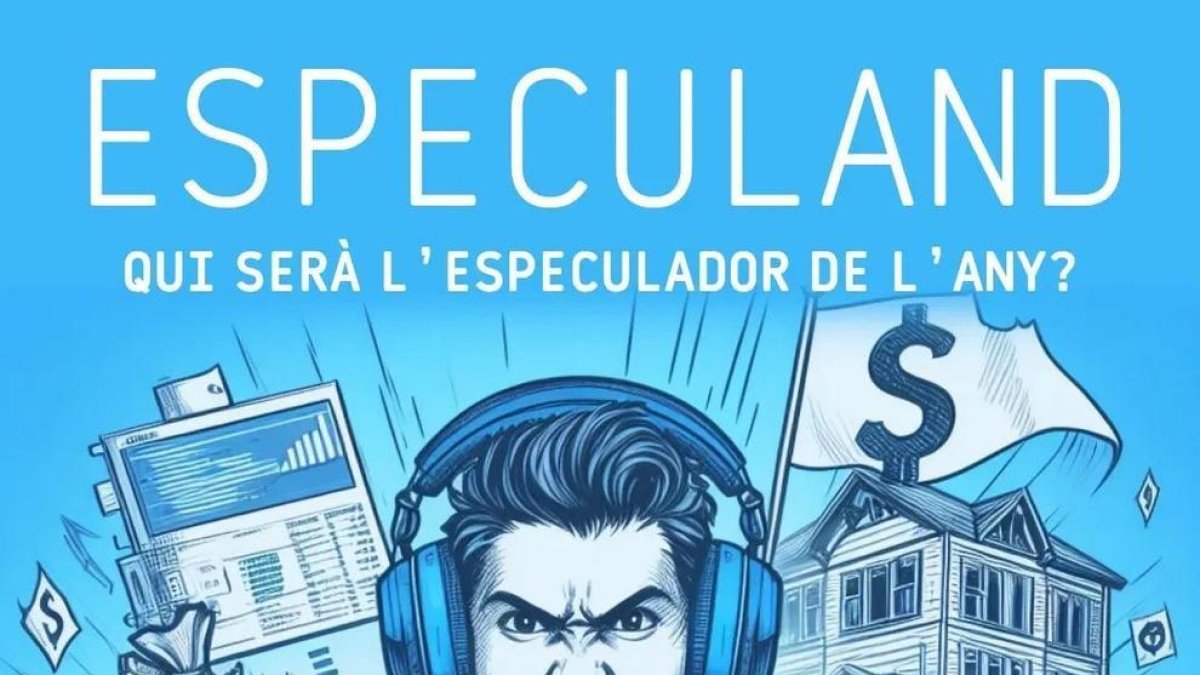 Cartell de denúncia de la coordinadora d'Habitatge