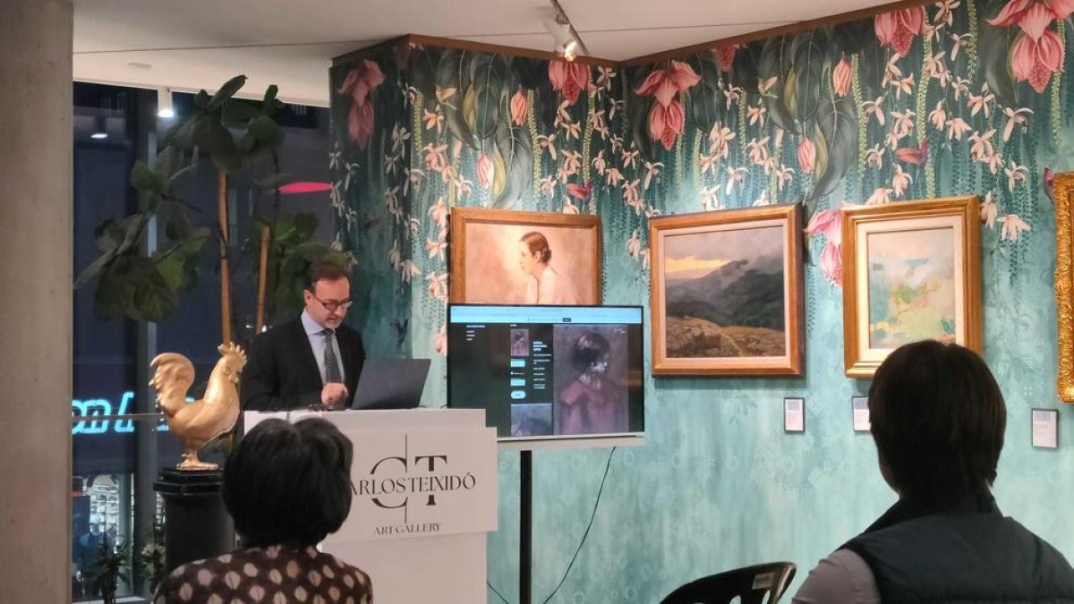 Primera subhasta d'art al país