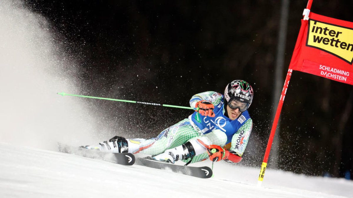 Joan Verdú a la Copa del Món de Schladming.