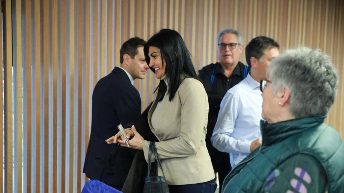 Carine Montaner a la conferència de la CASS.