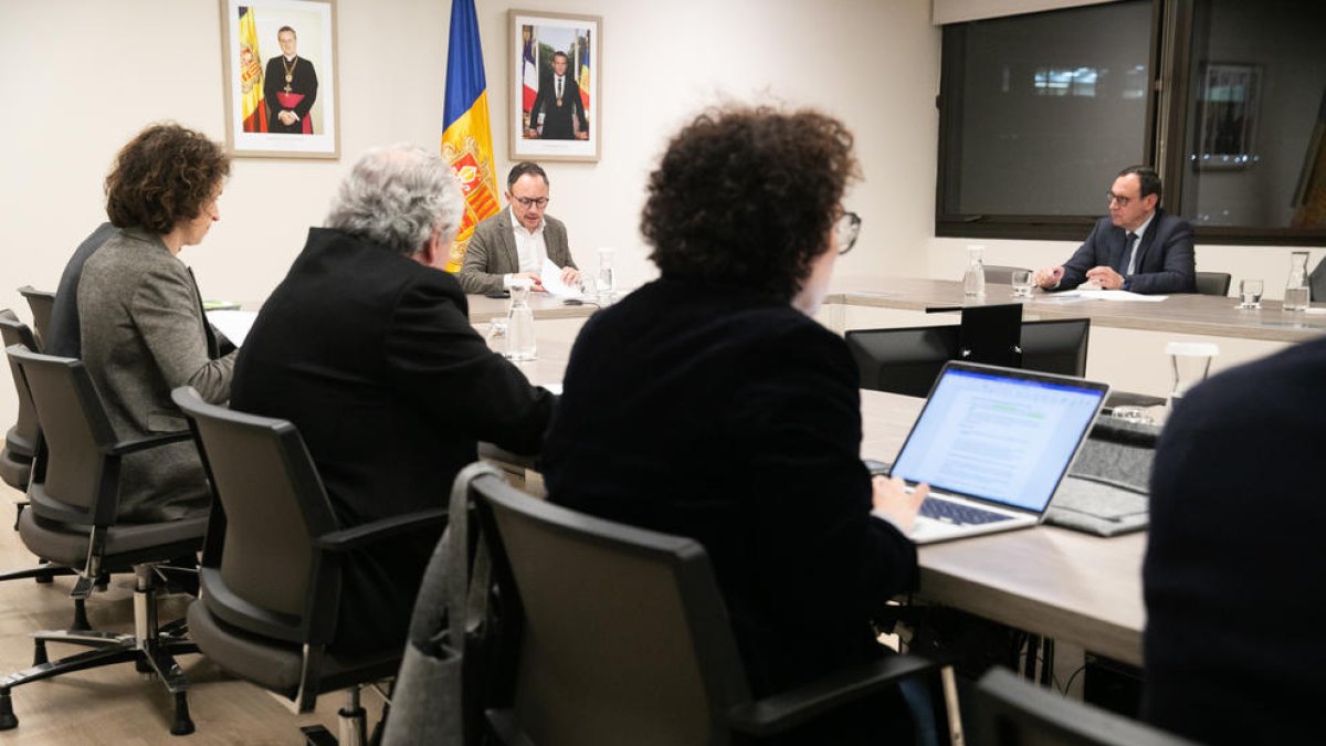 Pacte estat, Xavier Espot, Jaume Bartumeu