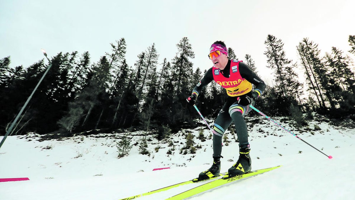 Esteve, en una Copa del Món d'enguany.