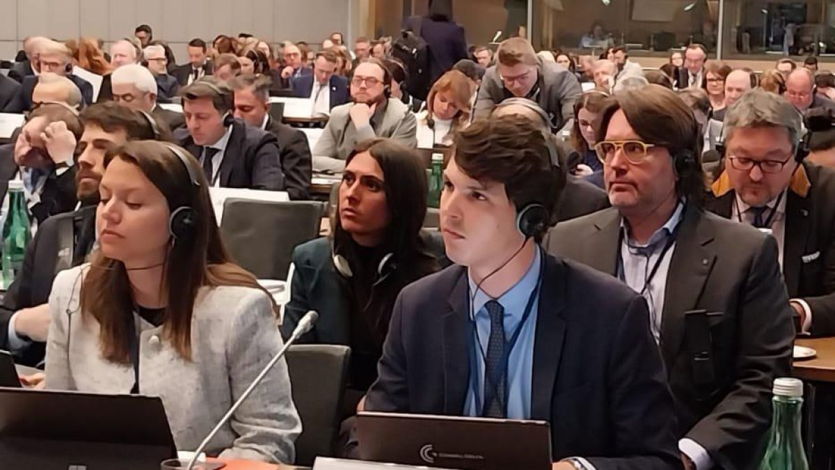 Bartolomé, López, Naudi i Amador a les sessions de l'OSCE a Viena