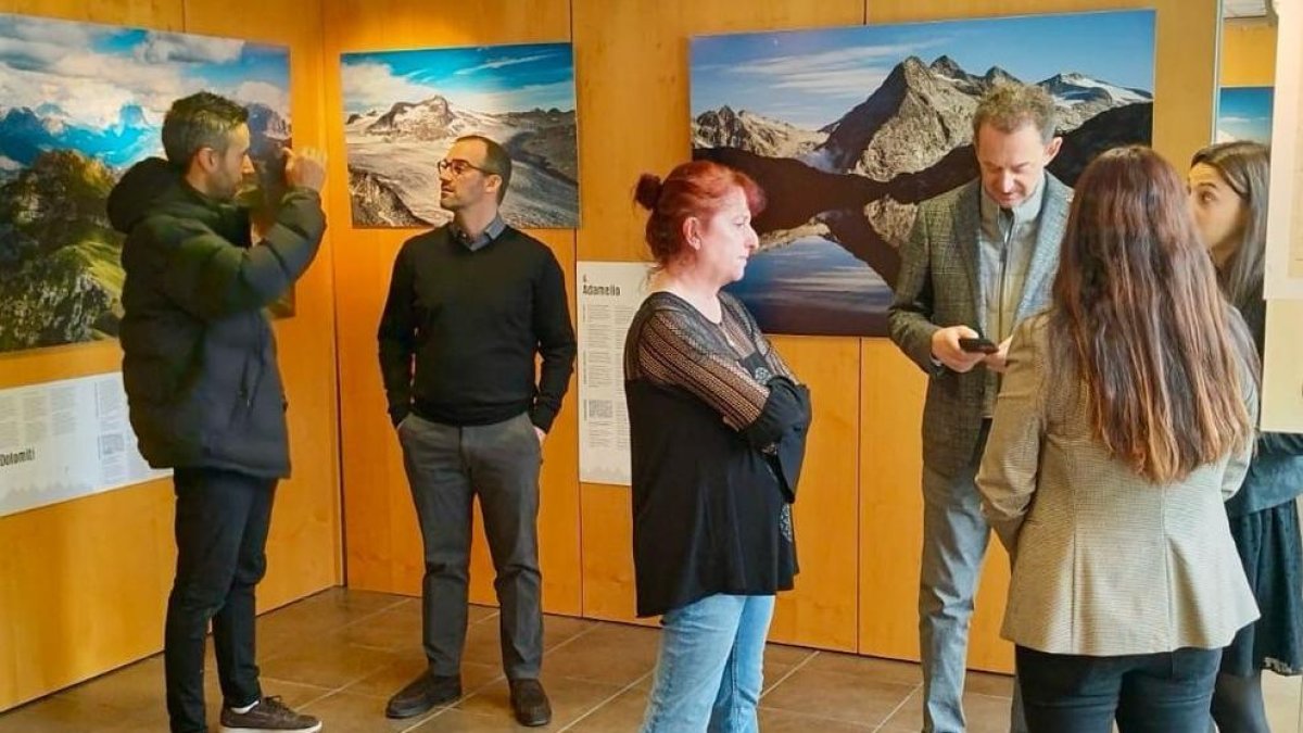 Inauguració de la mostra de Fabiano Ventura