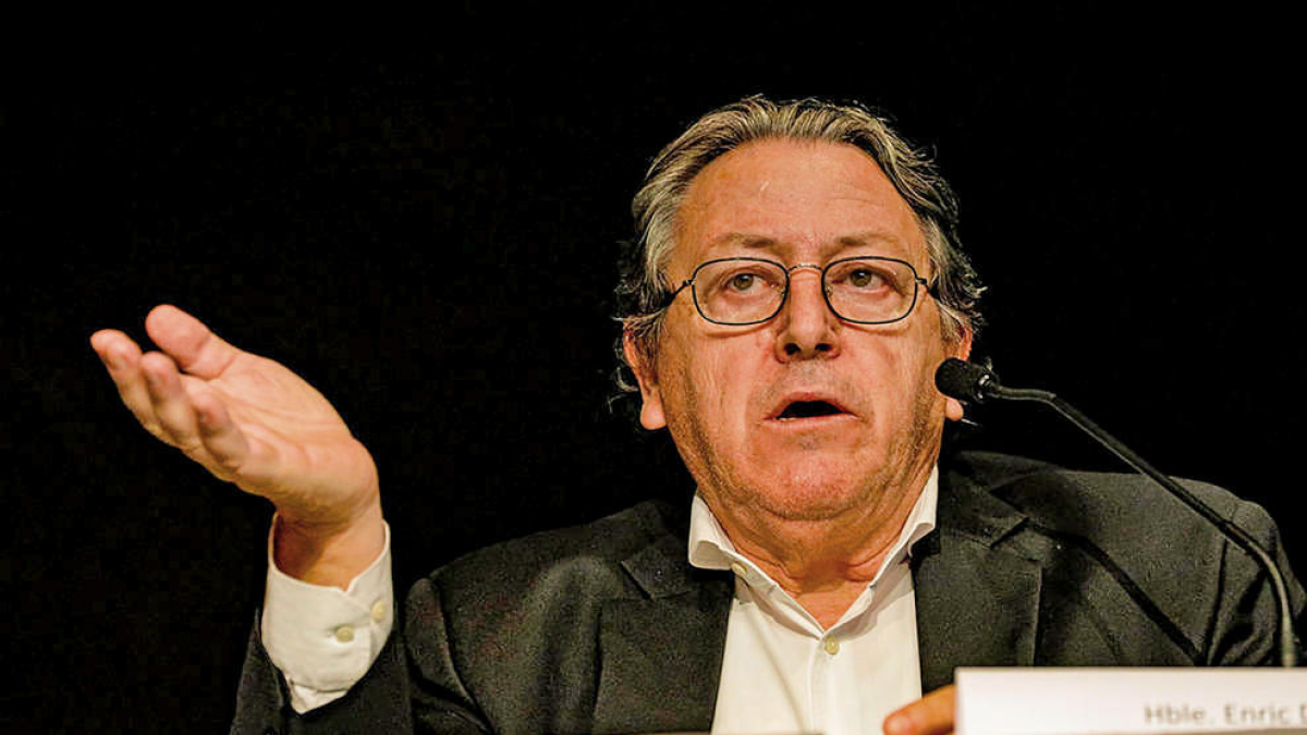 El cònsol menor, Enric Dolsa, en una sessió del comú d'Ordino