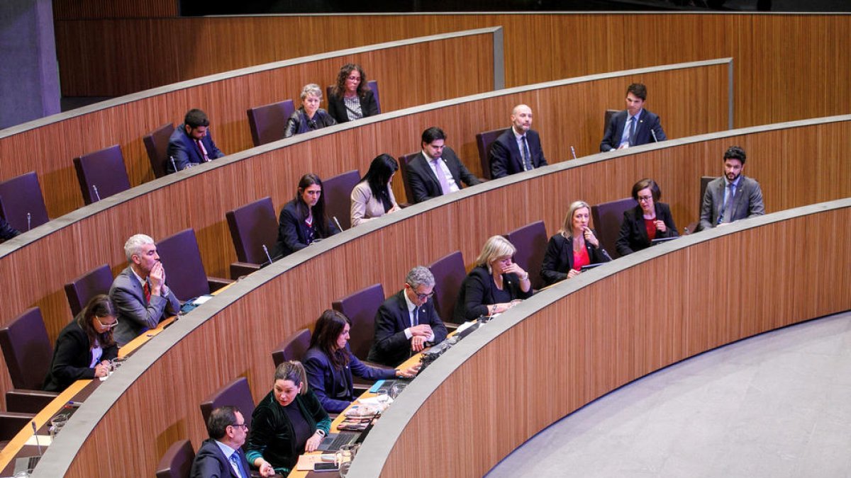 Ple del consell general.