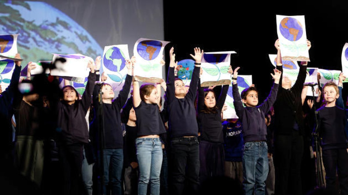 La cantada interescolar acull 330 alumnes