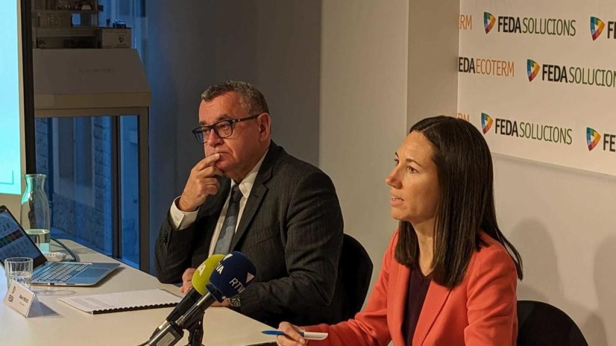 Albert Moles i Nerea Moreno, membre del Comitè d'Ètica i Igualtat de FEDA