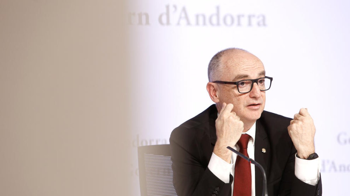 Ramon Lladós a la roda de premsa.