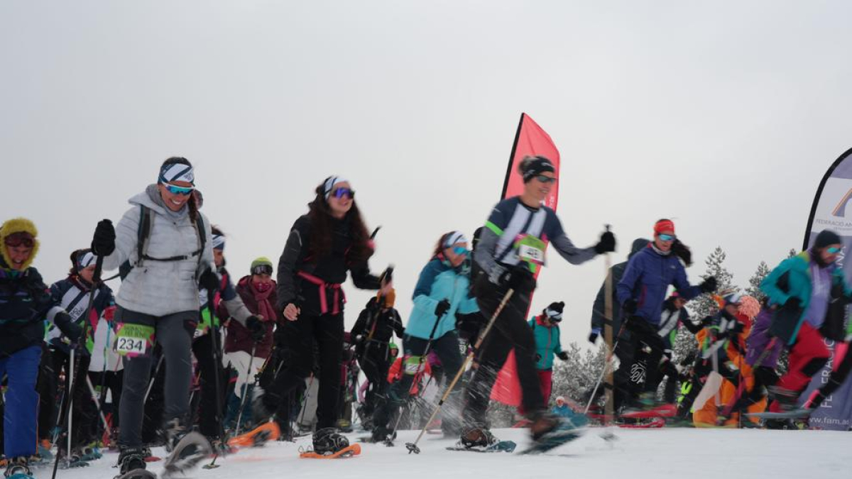 Les dones participant a la cursa