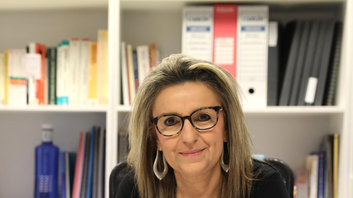 Babot a la seva oficina.