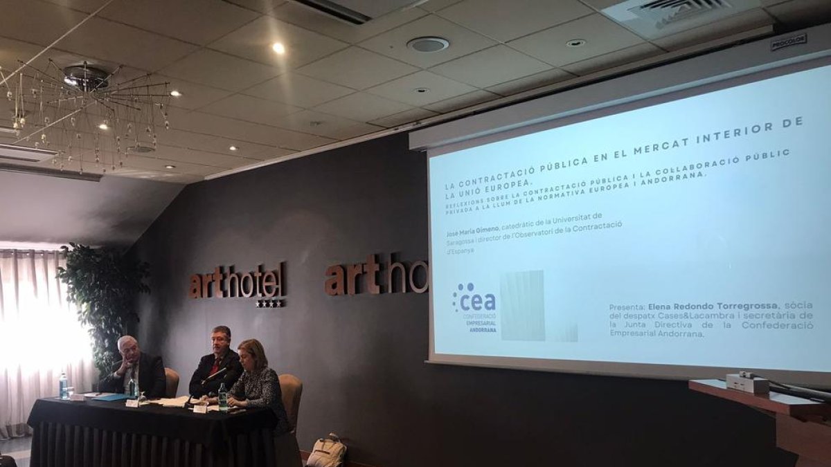 La CEA en roda de premsa, aquest matí