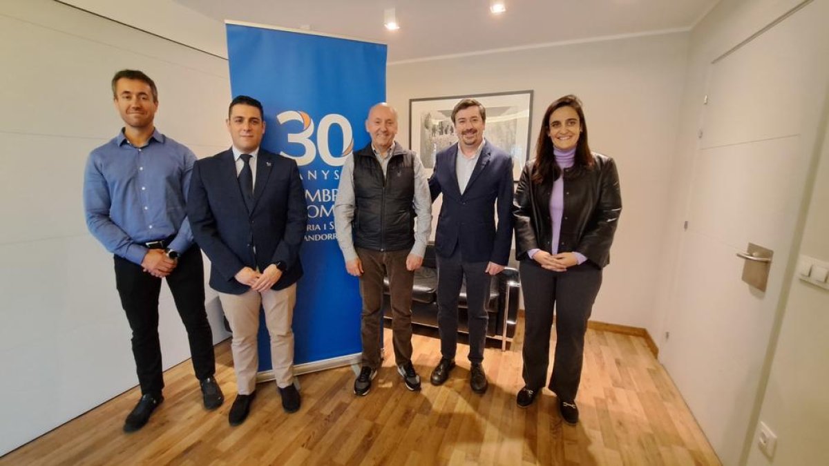 Reunió de l'Skal Club amb la Cambra de Comerç