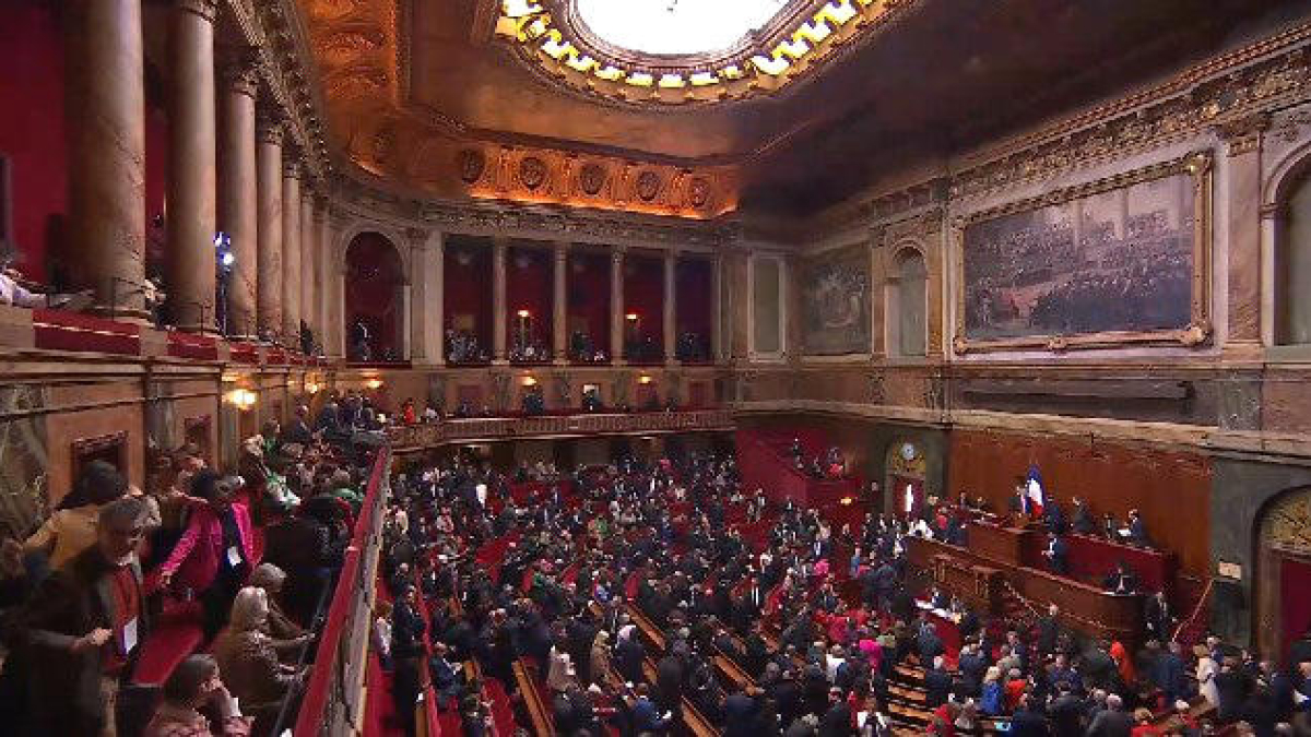 Votació al palau de Versalles