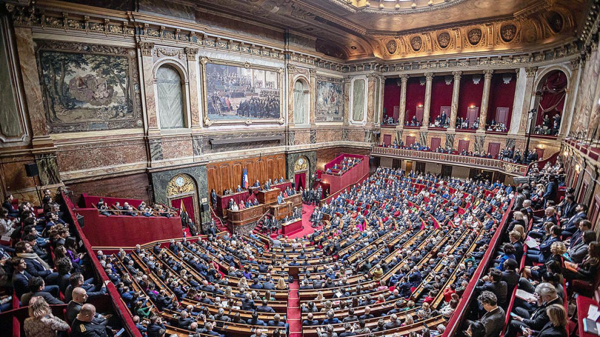 La reunió de les dues cambres franceses.