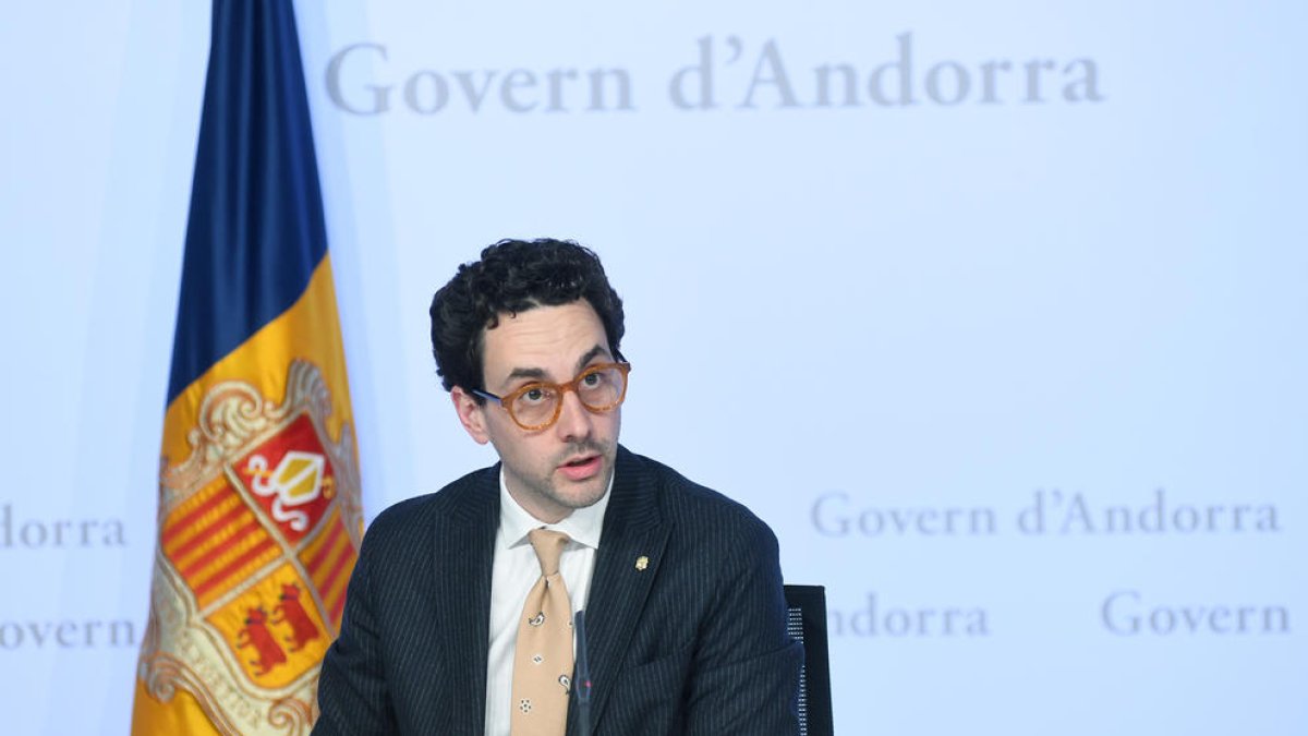 El portaveu del Govern, Guillem Casal, aquesta tarda