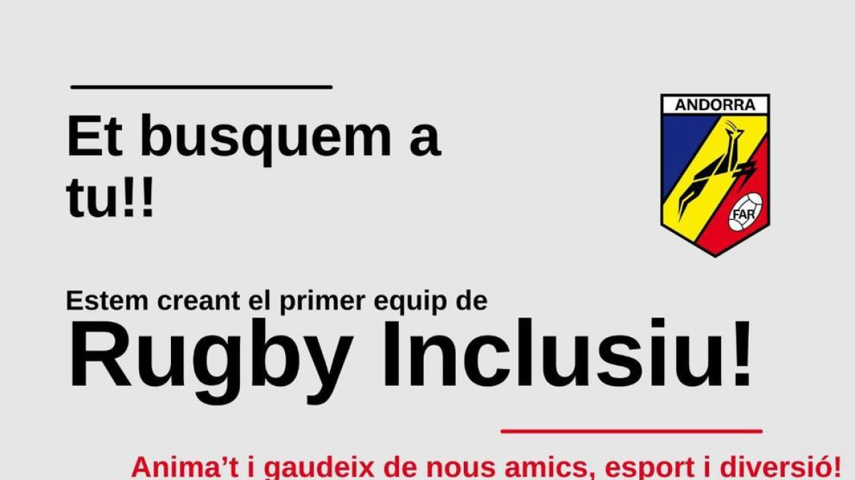 Primer equip de rugbi inclusiu